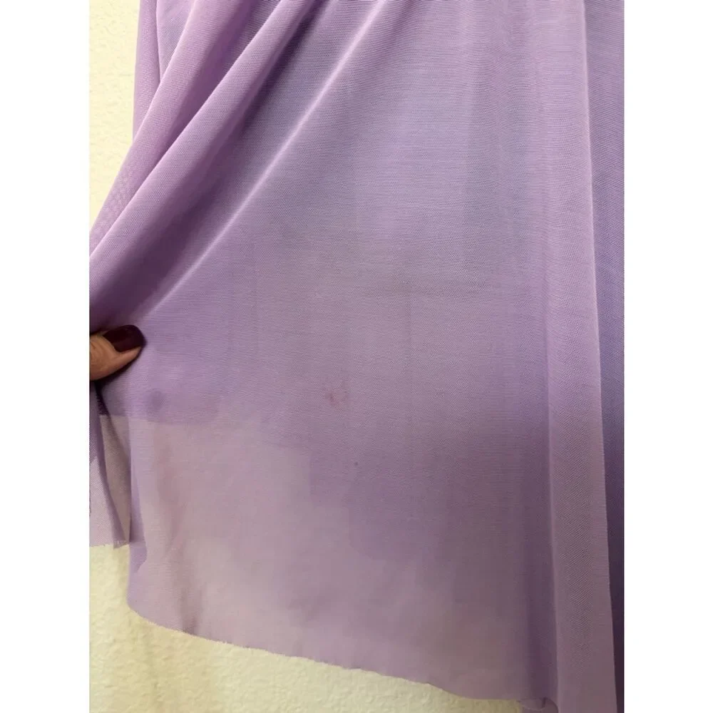 Theatricals Custom dance costume dress lavender purple MC-Medium child